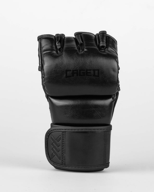 Guantes de MMA Caged Shadow – Negro/Negro