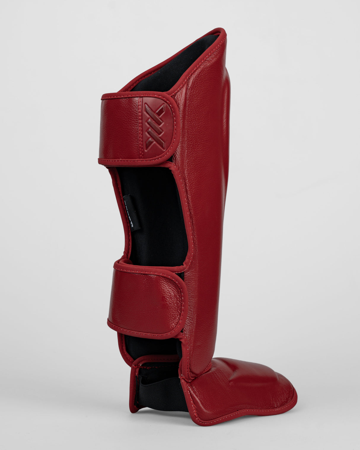 Caged Scheenbeschermers 'X' Series - Bordeaux Rood