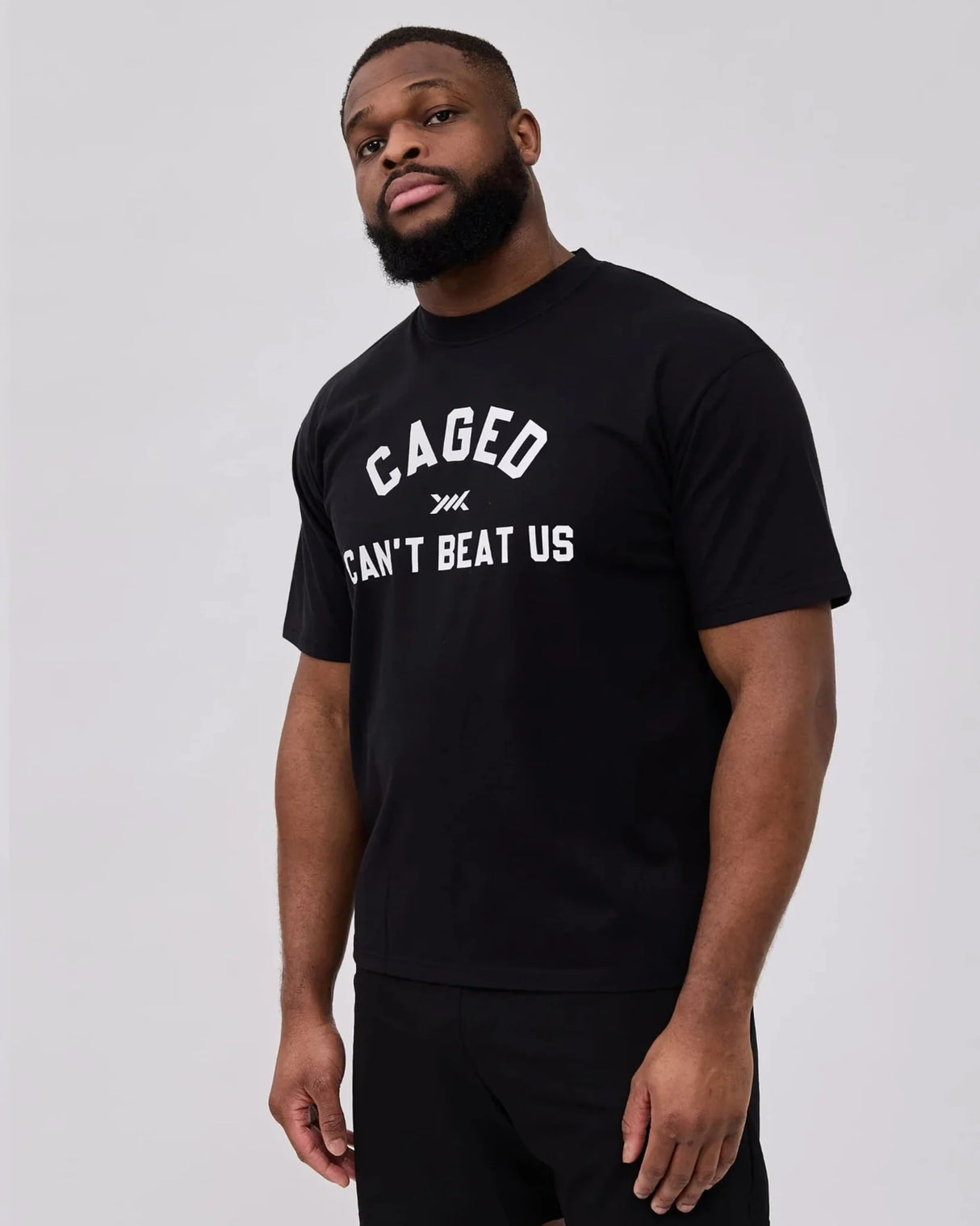Caged Club T-shirt - Zwart