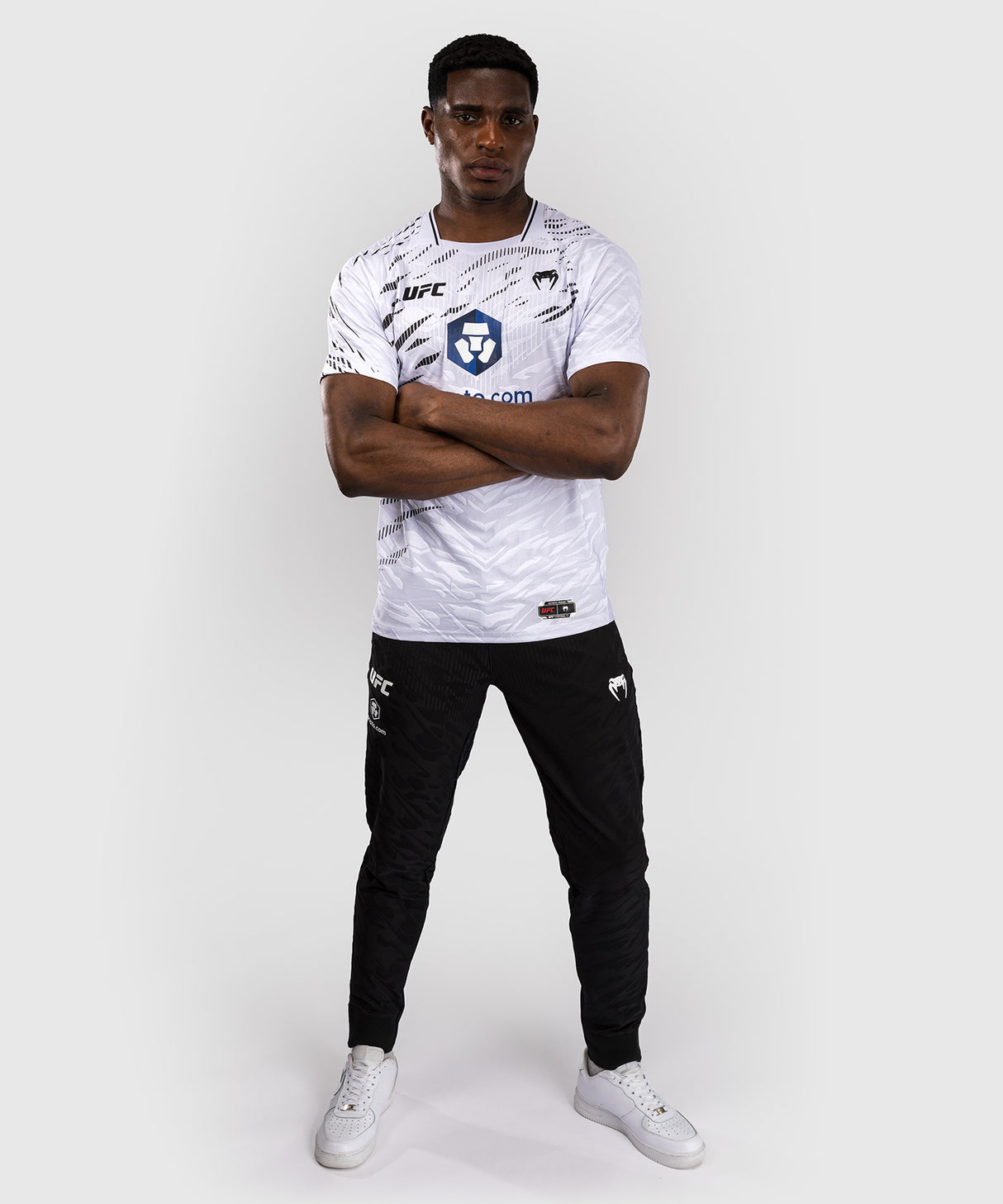 UFC Venum T-shirt Fusion Fight Night - Wit