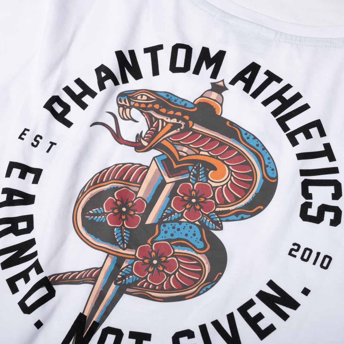 Phantom Athletics T-Shirt Serpent - Wit