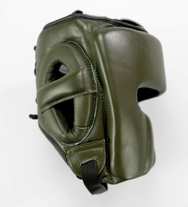 Chránič hlavy Caged 'X' Series – Khaki Zelená