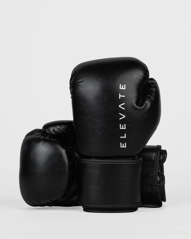 Guantoni da boxe Elevate Prime – Bambini Nero/Bianco