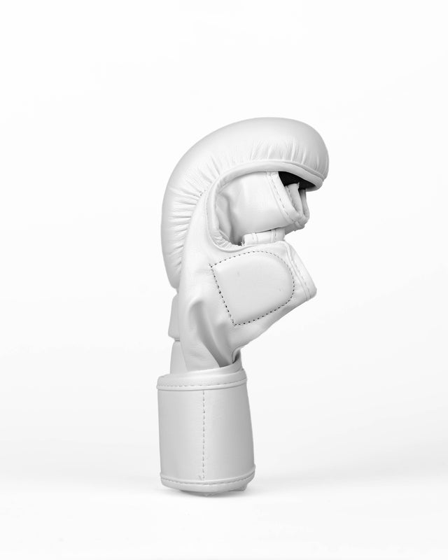 Elevate MMA-Sparringshandschuhe Prime – Weiß/Schwarz