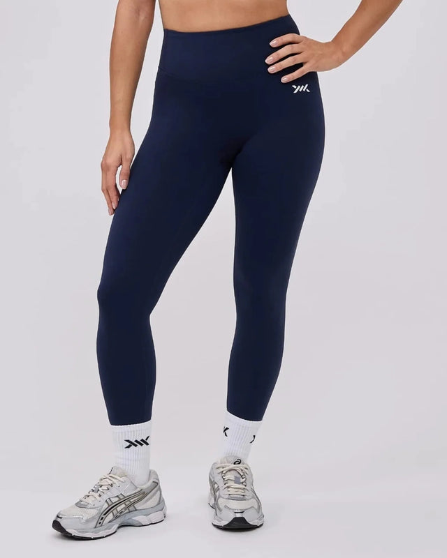 Caged Essential Leggings – Marineblau