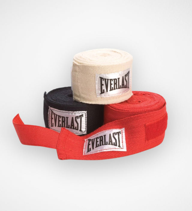 Everlast Bandages Core 3Pack - Zwart/Wit/Rood
