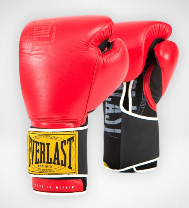 Luvas de boxe Everlast 1910 Classic – Vermelho