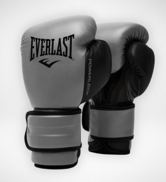 Everlast Boxningshandskar Powerlock 2R – Grå/Svart