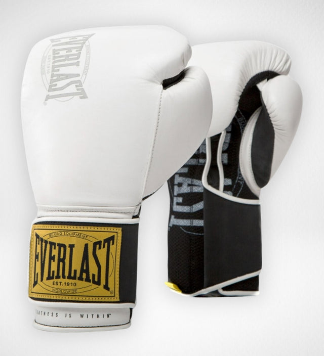 Luvas de boxe Everlast 1910 Classic – Branco