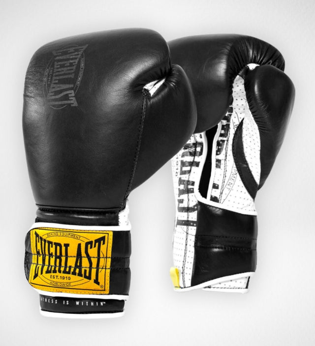 Everlast Boxhandschuhe 1910 Pro Classic – Schwarz