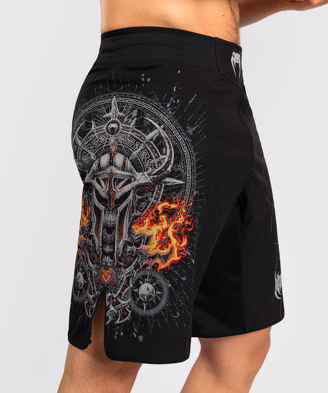 Spodenki MMA Venum Gladiator 5.0 – Czarne/Srebrne