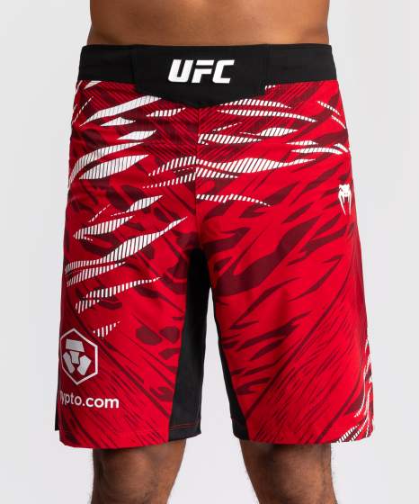 UFC Venum MMA Shorts Fight Night Fusion Long Fit - Rood