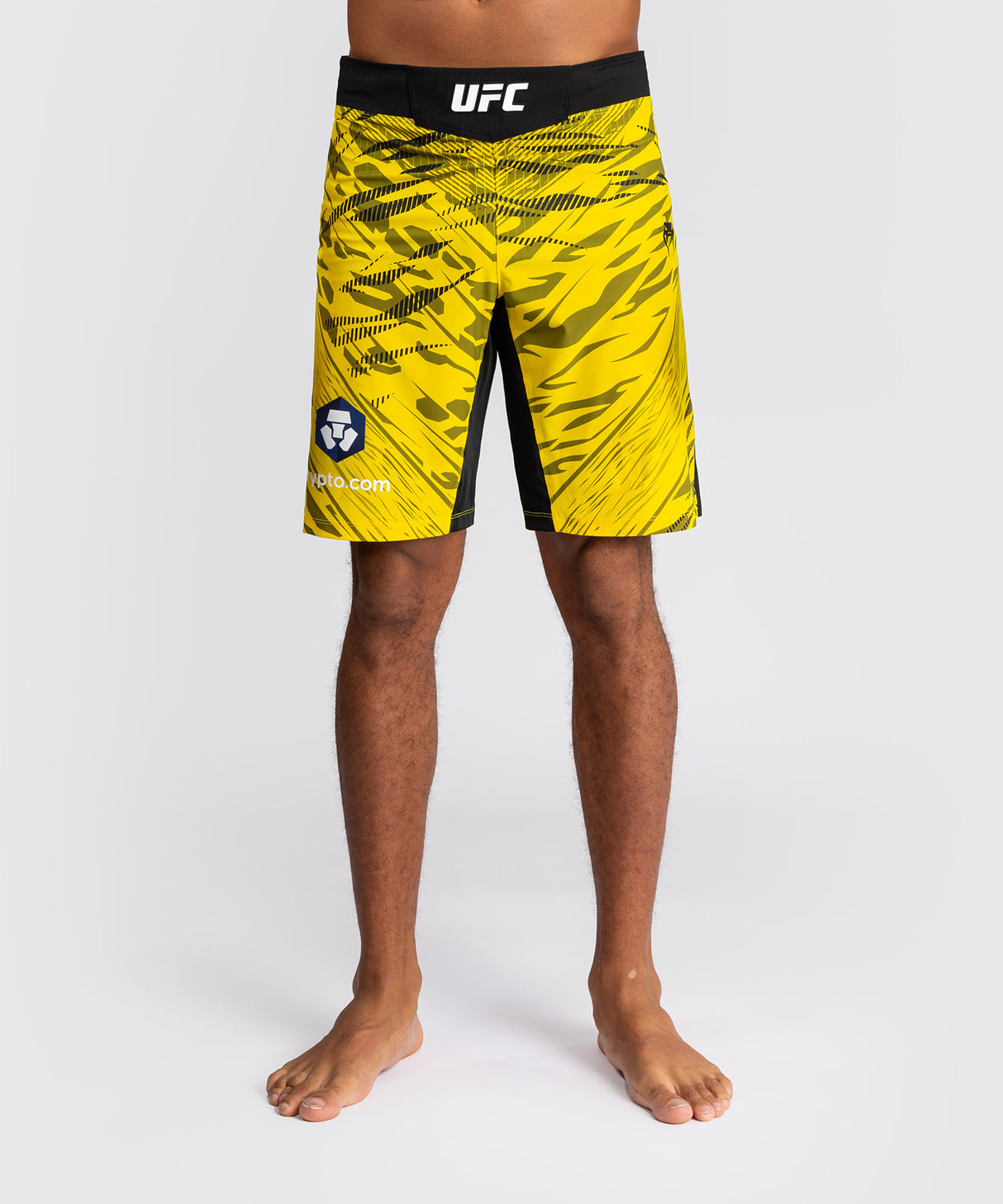 UFC Venum MMA Shorts Fight Night Fusion Long Fit - Geel