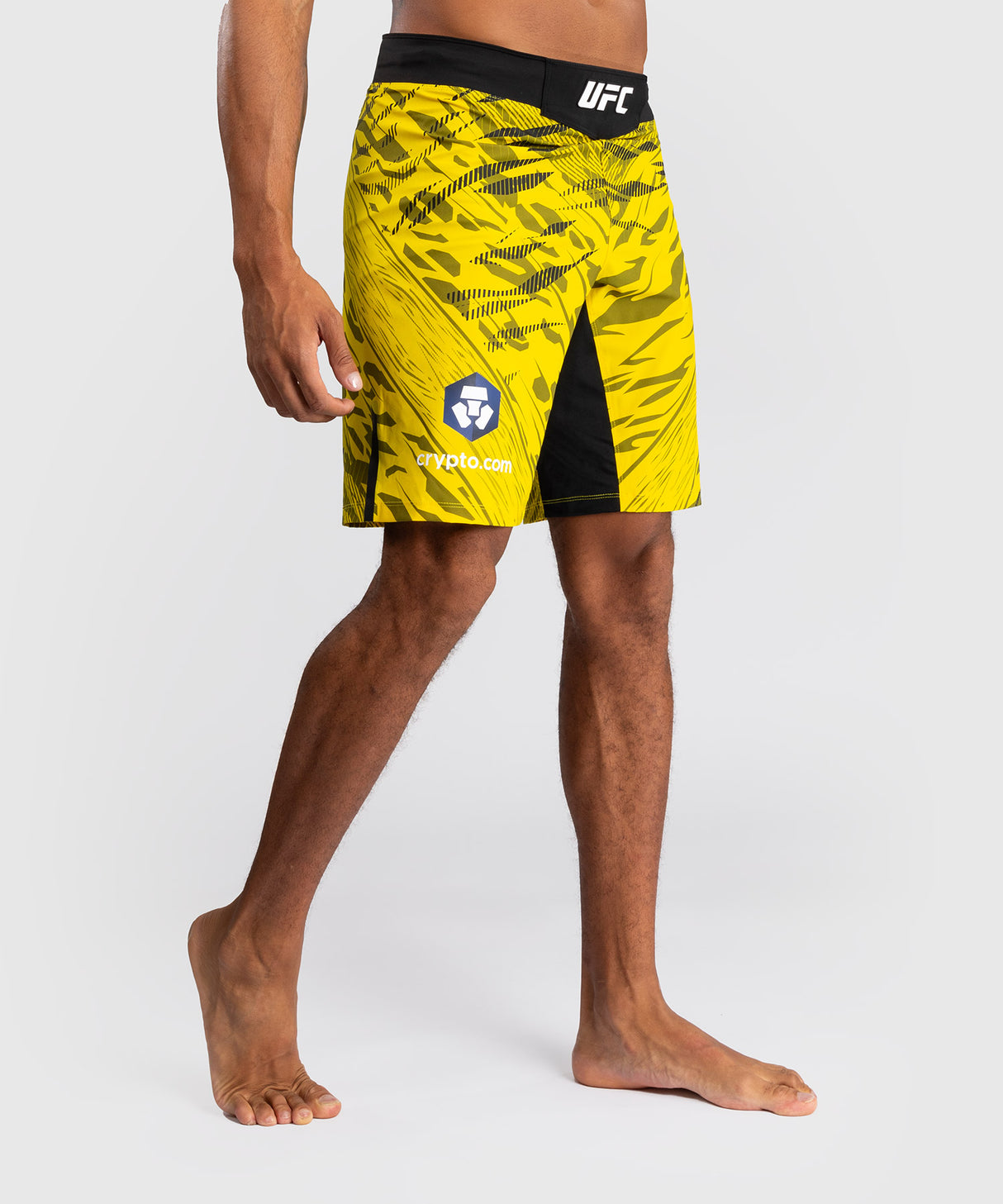 UFC Venum MMA Shorts Fight Night Fusion Long Fit - Geel