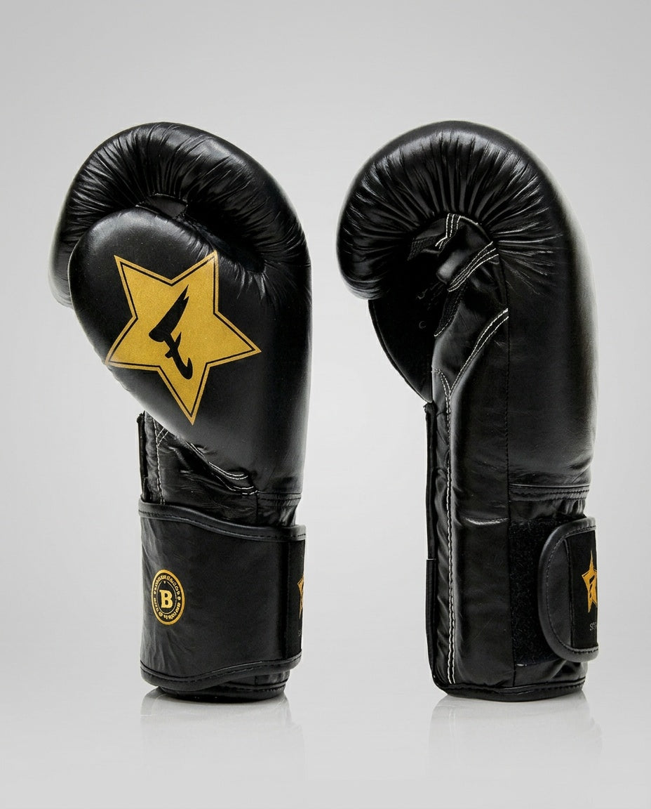 Fairtex Bokshandschoenen FXB V2 - Zwart/Goud