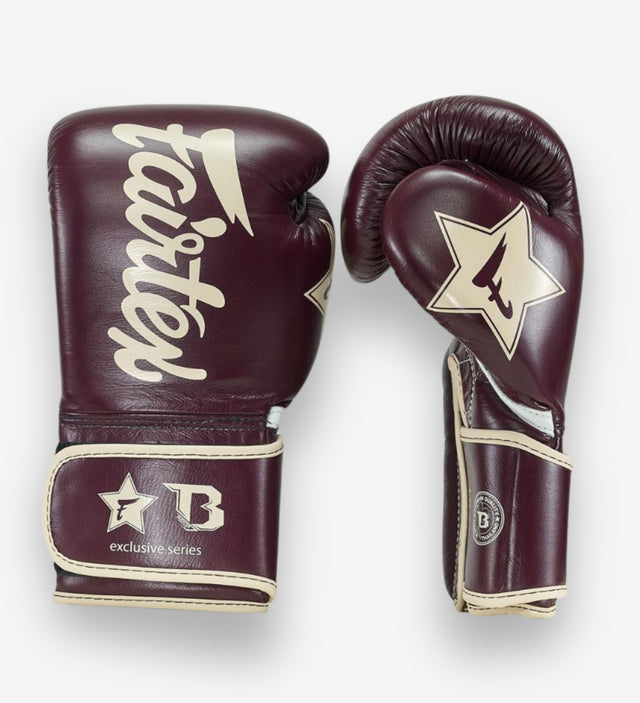 Luvas de boxe Fairtex FXB – Bordeaux Vermelho