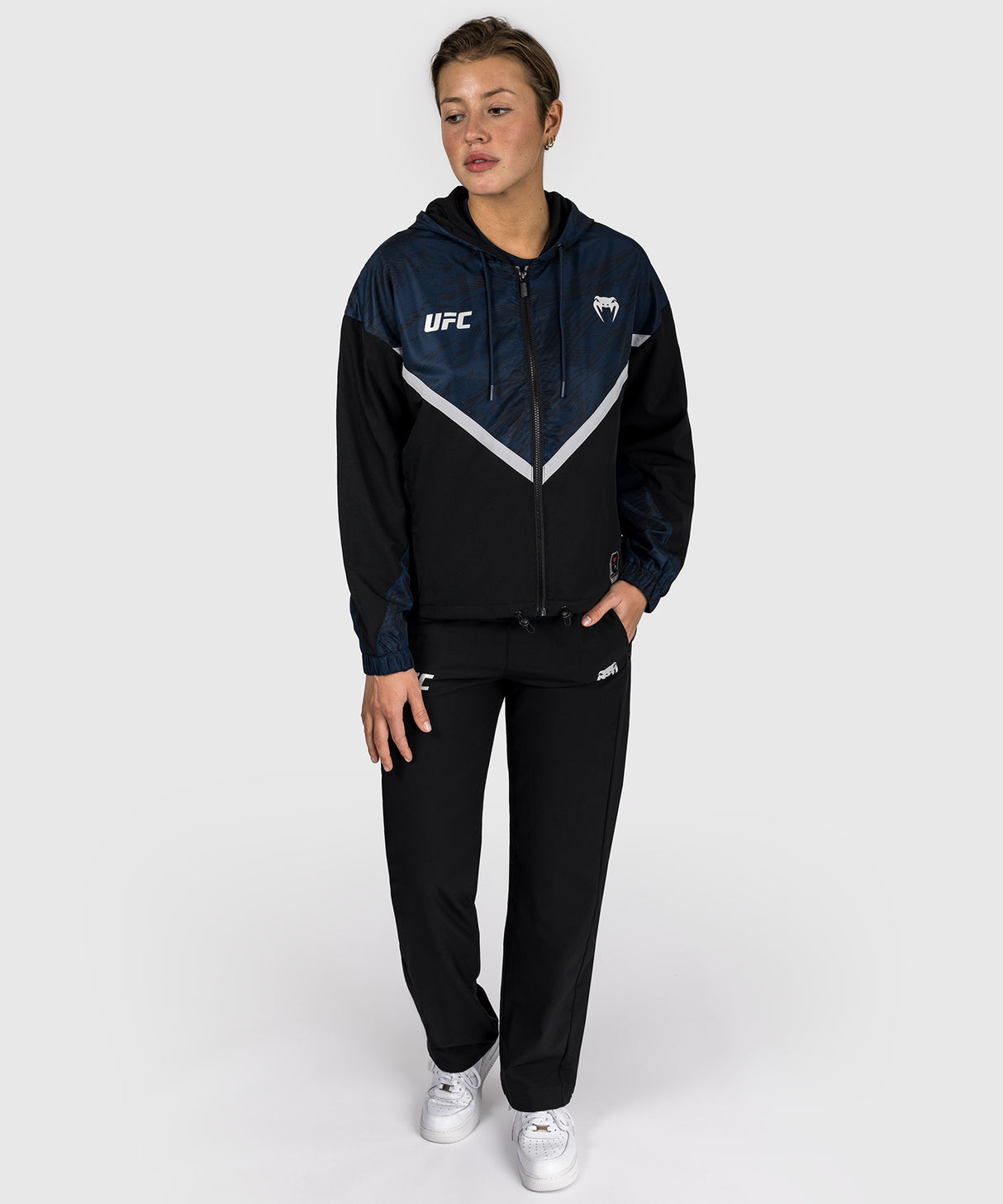 UFC Venum Vest Dames Fusion Fight Week - Zwart/Navy Blauw