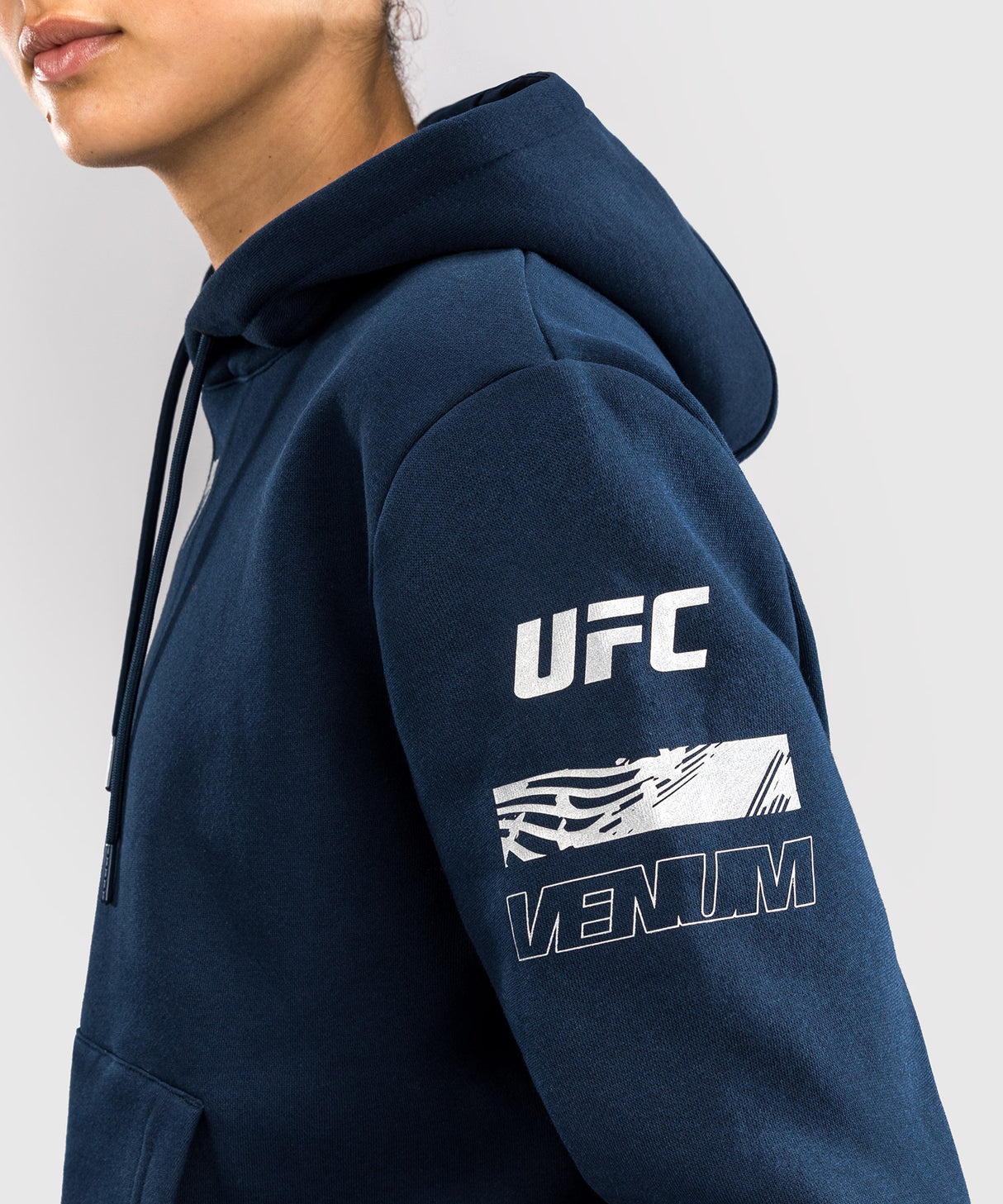 UFC Venum Hoodie Dames Fusion Fight Week - Navy Blauw