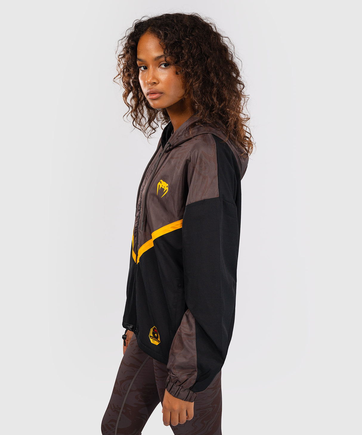 UFC Venum Vest Dames Fusion Fight Week - Zwart/Bruin