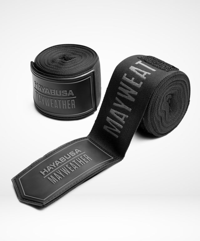 Hayabusa x Mayweather Bandagen Deluxe – Schwarz/Grau