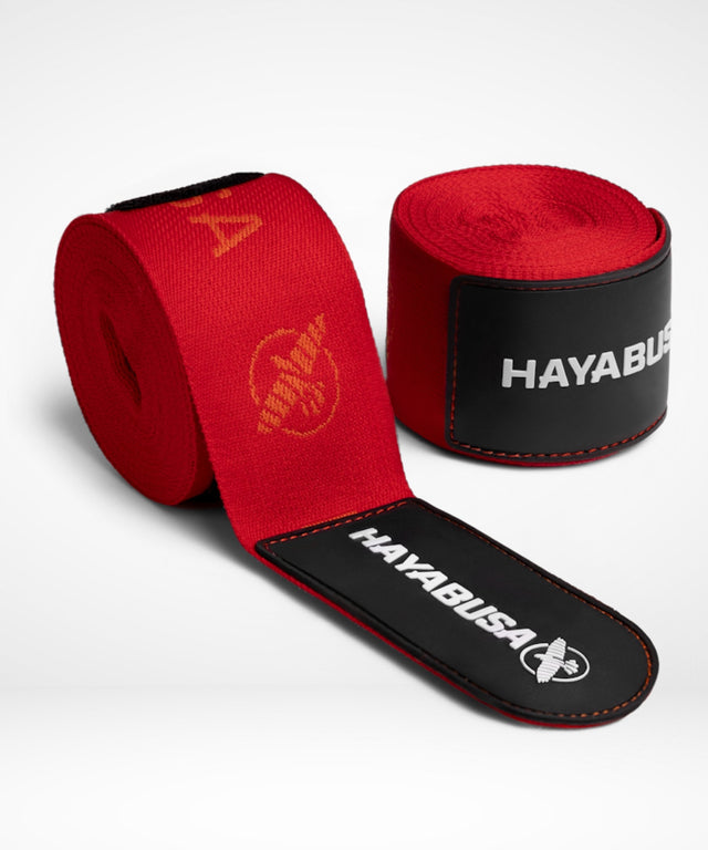 Vendas de boxeo Hayabusa Deluxe – Rojo