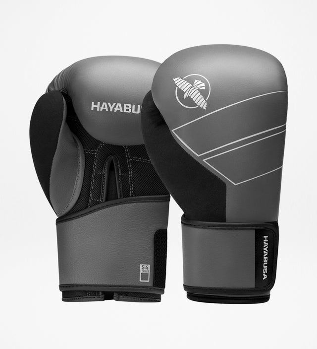 Hayabusa Boxningshandskar S4 Läder - Grå