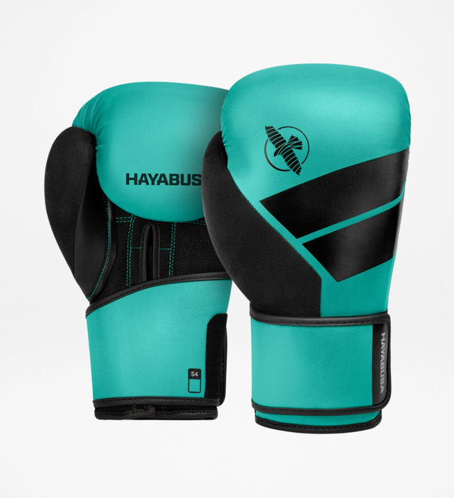 Boxerské rukavice Hayabusa S4 – Modrozelené