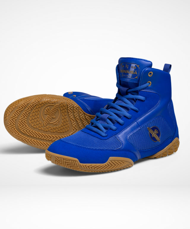 Botas de boxe Hayabusa Pro – Azul