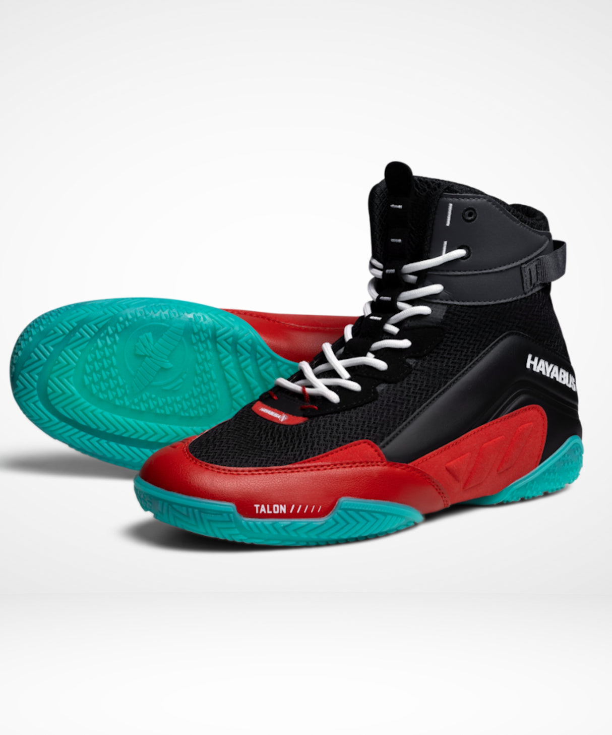 Hayabusa Boksschoenen Talon - Zwart/Rood/Blauw