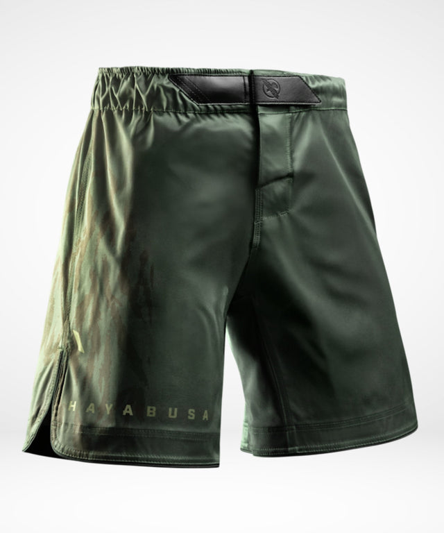 Hayabusa MMA-shorts Apex Lang - Taktisk Grøn