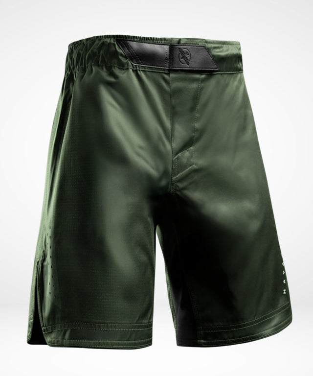 Hayabusa MMA-shorts Core Full-Length – Mörkgrön