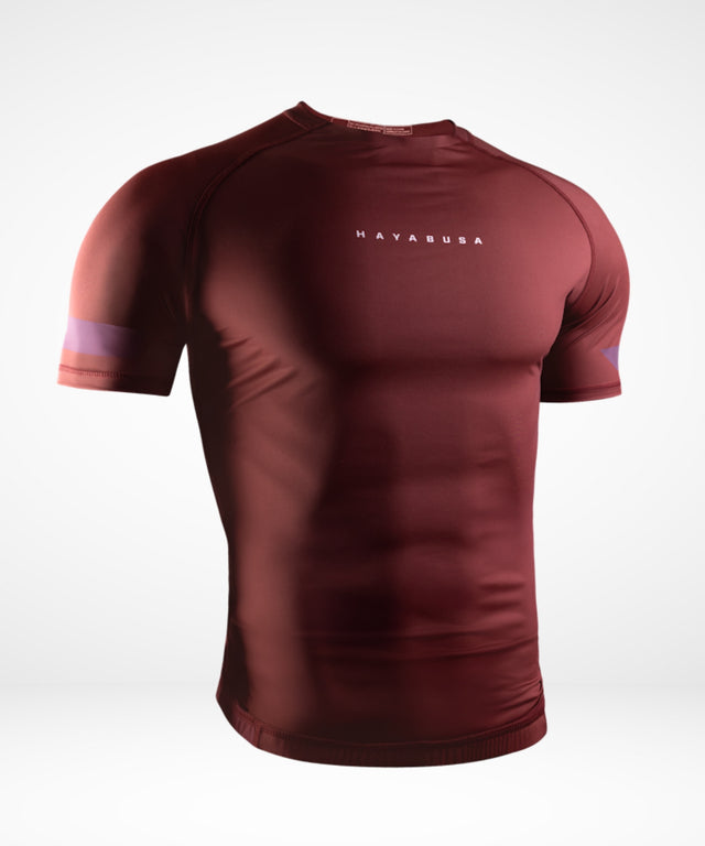 Hayabusa Rashguard Core Korte Mouwen - Rød
