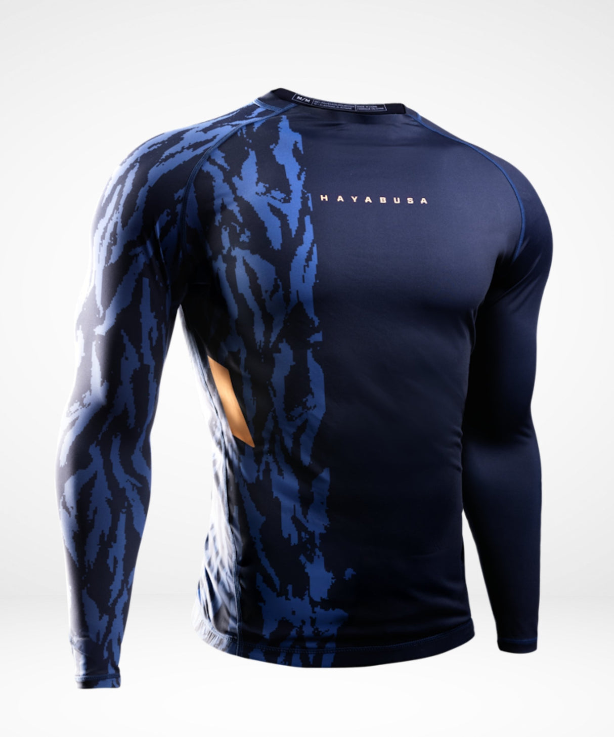 Hayabusa Rashguard Apex Lange Mouwen - Donkerblauw