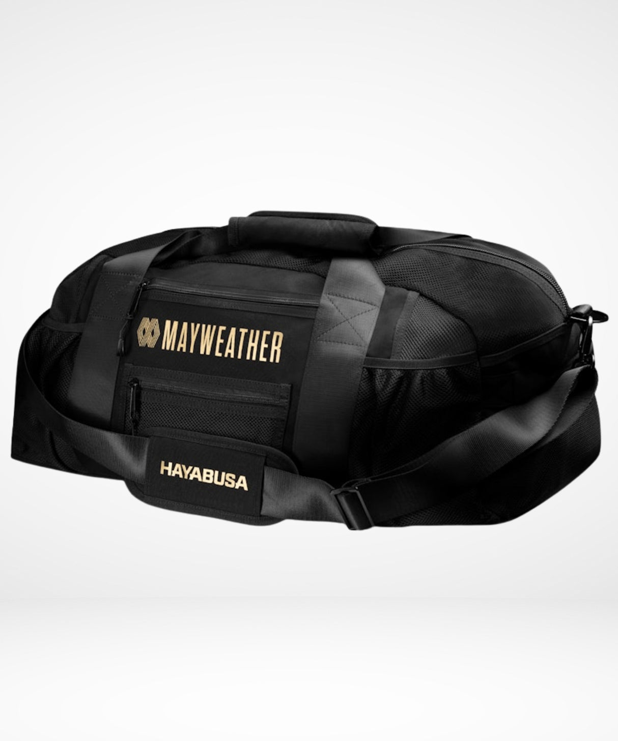 Hayabusa x Mayweather Sporttas Mesh - Zwart/Goud