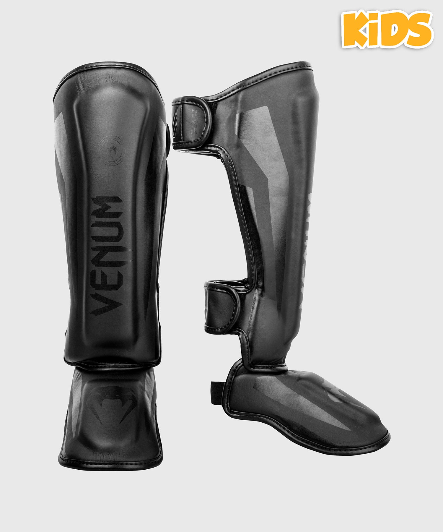 Venum Kickboks Scheenbeschermers Kids Elite - Zwart