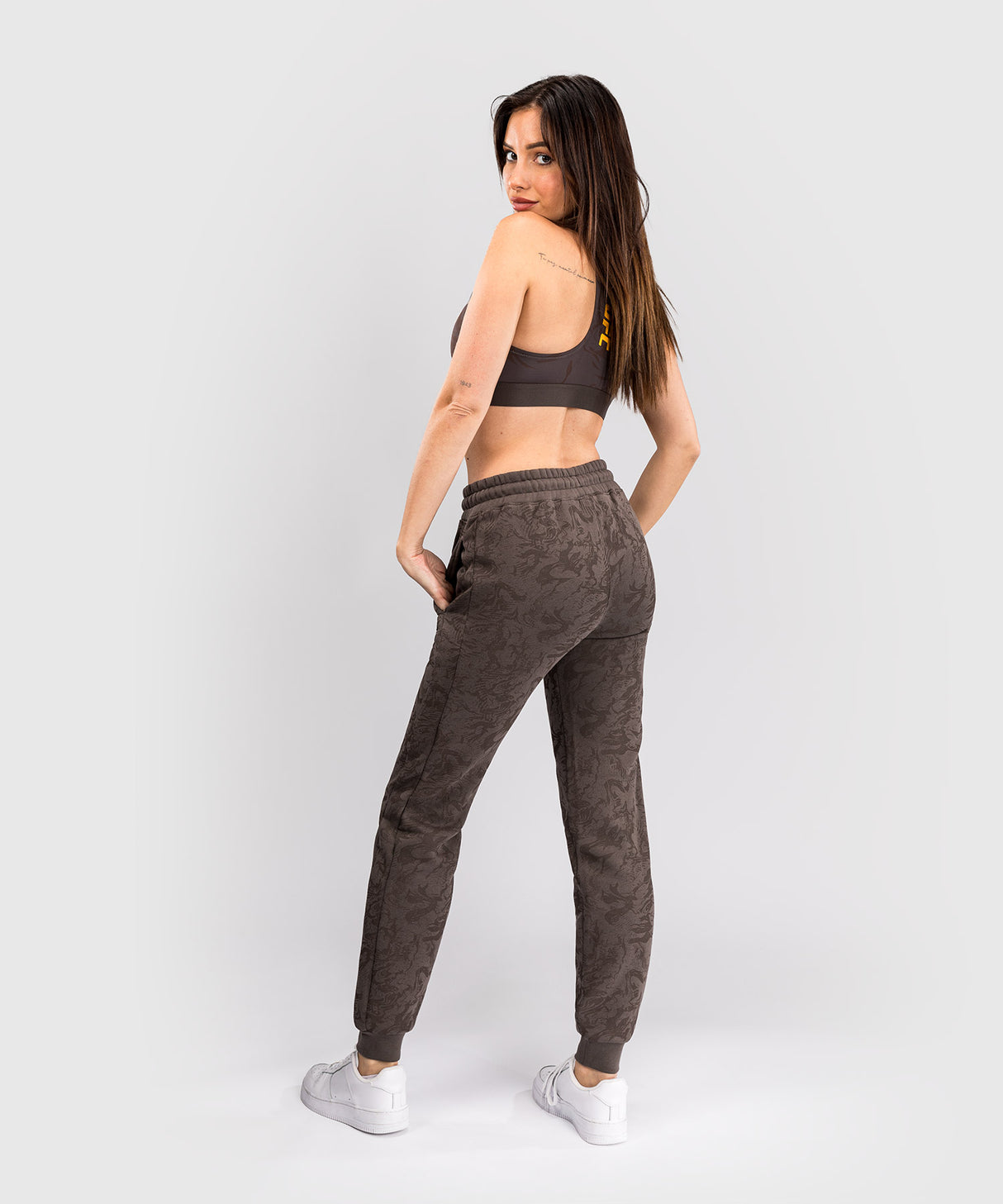 UFC Venum Dames Trainingsbroek Fusion Fight Week - Bruin