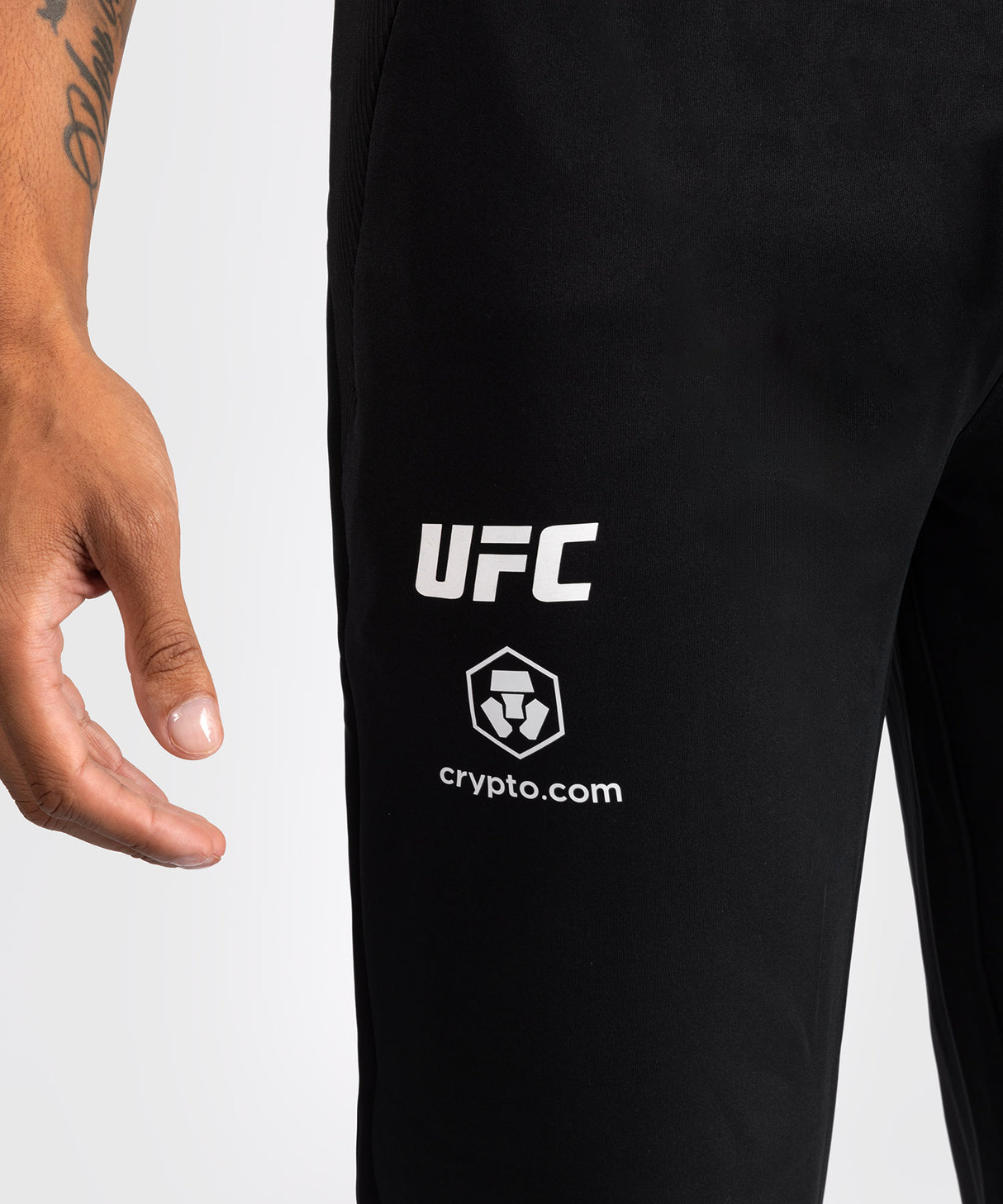 UFC Venum Trainingsbroek Straight Leg Fusion Fight Night - Zwart