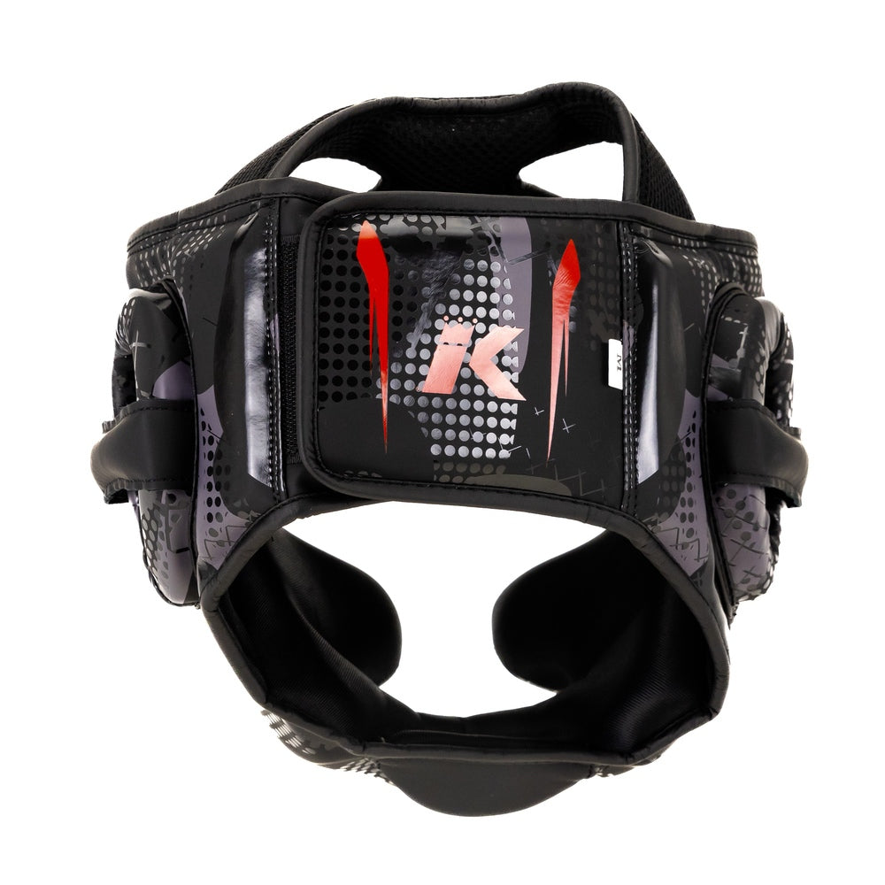King Pro Boxing Hoofdbeschermer KPB/HG Shogun - Zwart/Rood