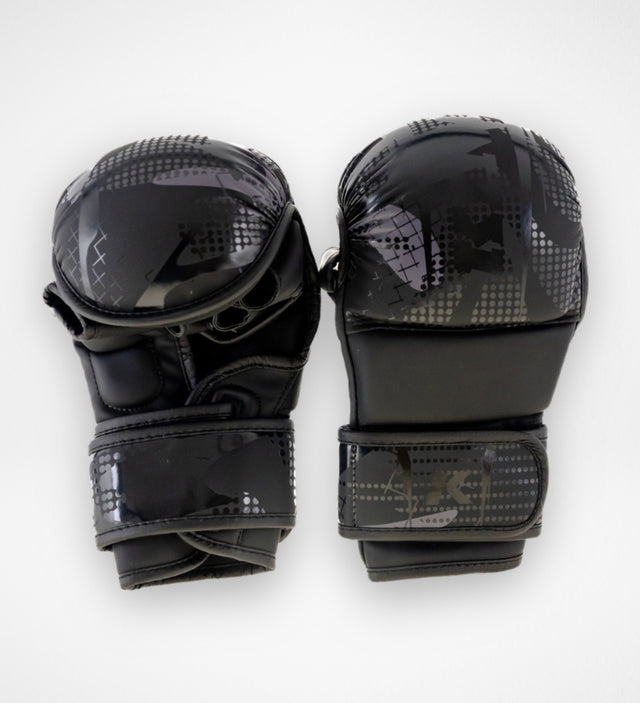 King Pro Boxing MMA-Sparringshandschuhe Shogun – Schwarz/Schwarz