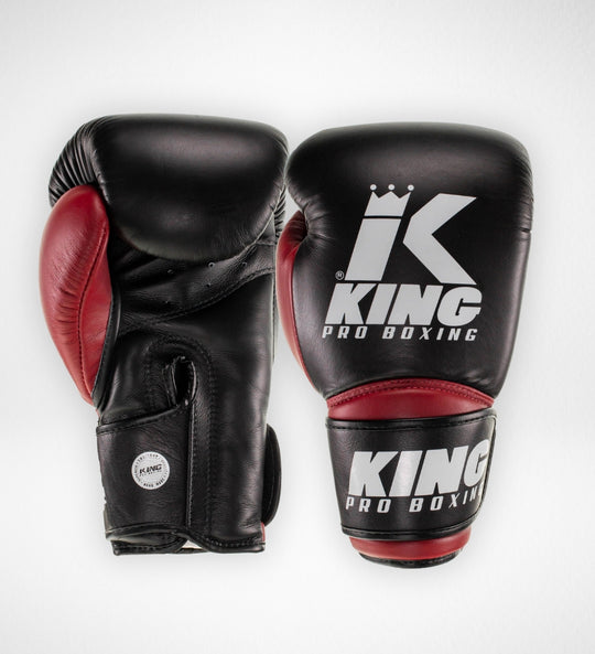 King Pro Boxing Bokshandschoenen Star 10 - Zwart/Rood
