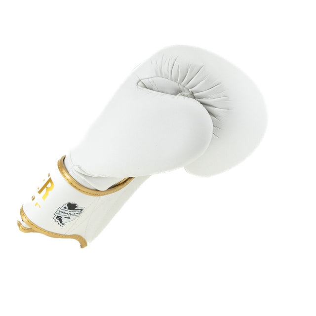 Luvas de boxe Booster PRO BGL VX4 – Branco/Ouro
