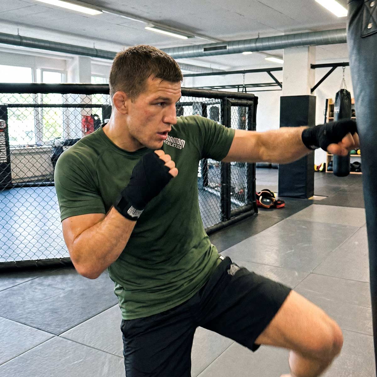 Phantom Athletics Trainingsshirt Tactic Lange Mouwen - Groen
