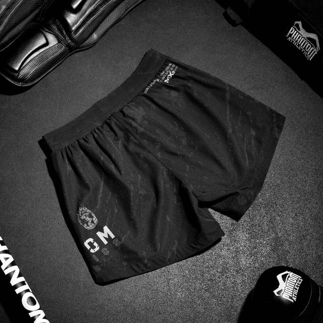 Shorts de MMA Phantom Athletics Fusion Skull – Noir