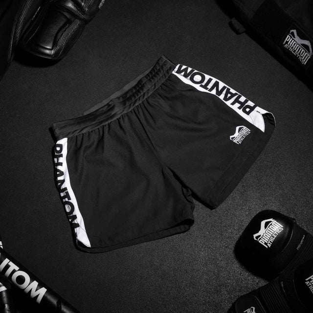 Calções de MMA Phantom Athletics Fusion Apex – Criança – Preto