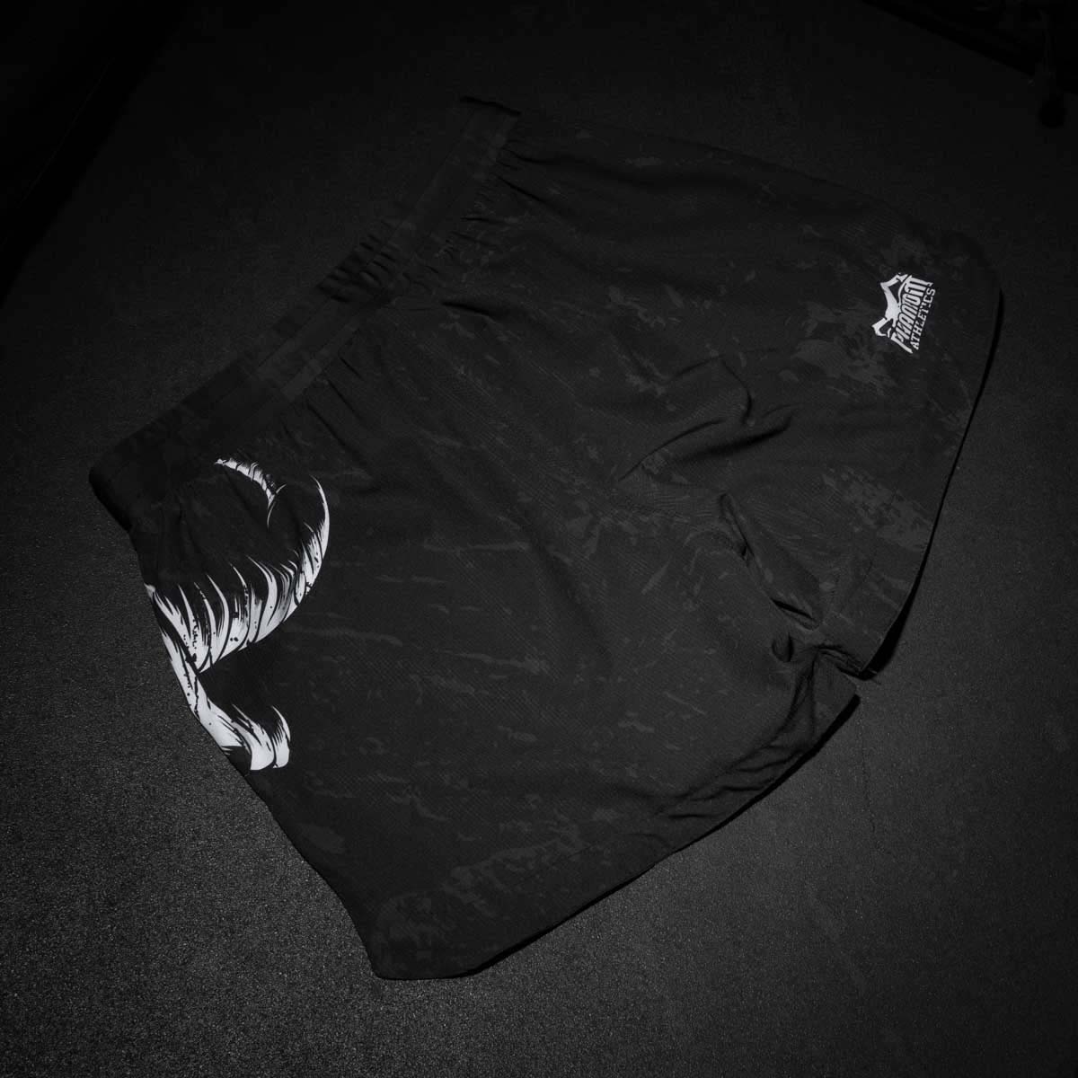 Phantom Athletics MMA Shorts Fusion-R - Zwart/Wit