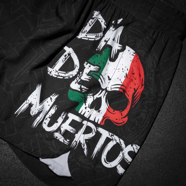 MMA trenky Phantom Athletics Fusion Mexico – Černé/Šedé