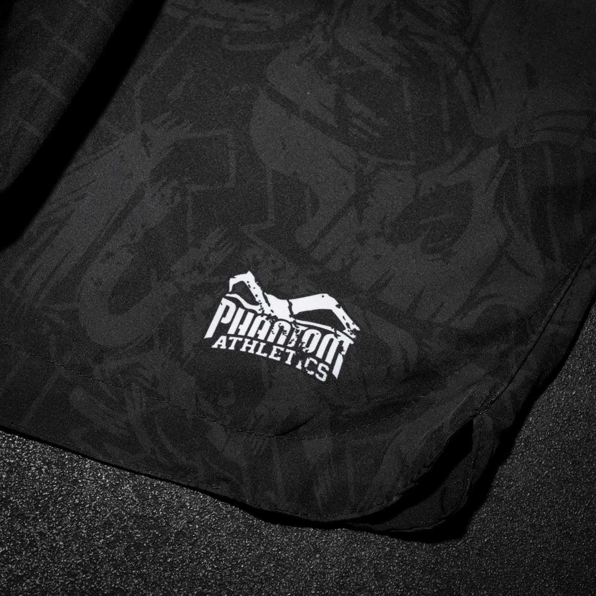 Phantom Athletics MMA Shorts Fusion Mexico - Zwart/Grijs