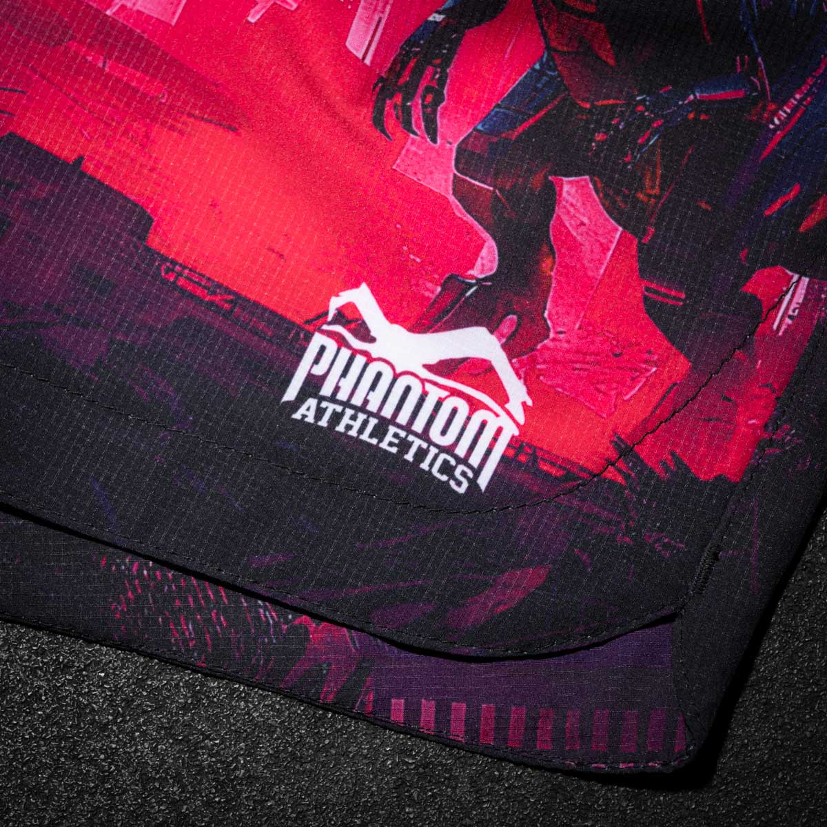 Phantom Athletics MMA Shorts FUSION-R - Paars/Blauw