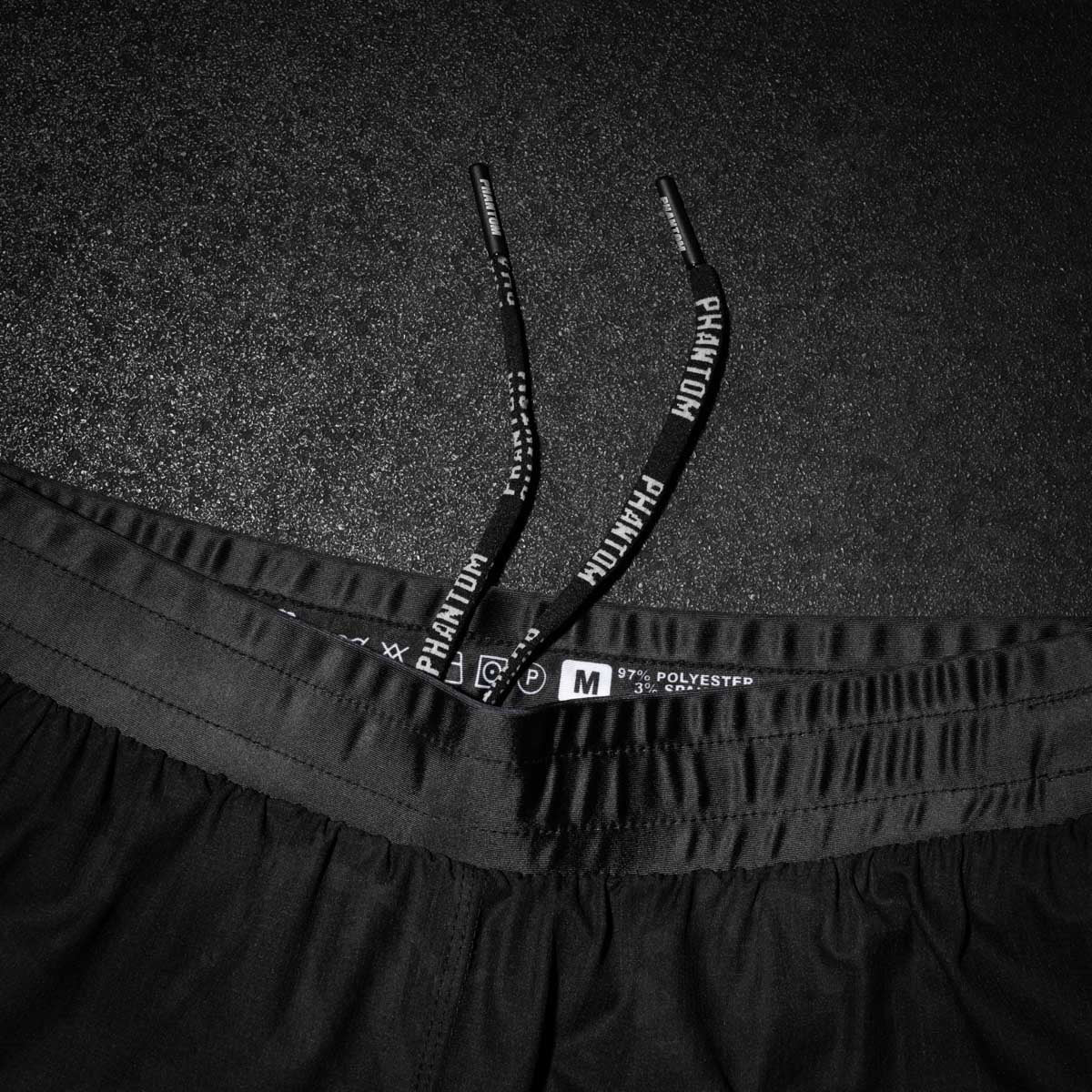 Phantom Athletics MMA Shorts Fusion Two Serious - Zwart