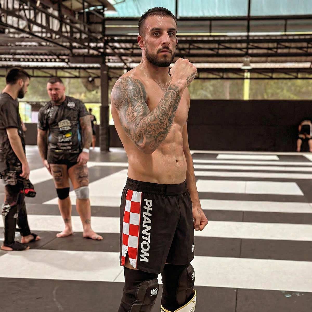 Phantom Athletics MMA-Shorts Fusion-R Team Croatia – Schwarz